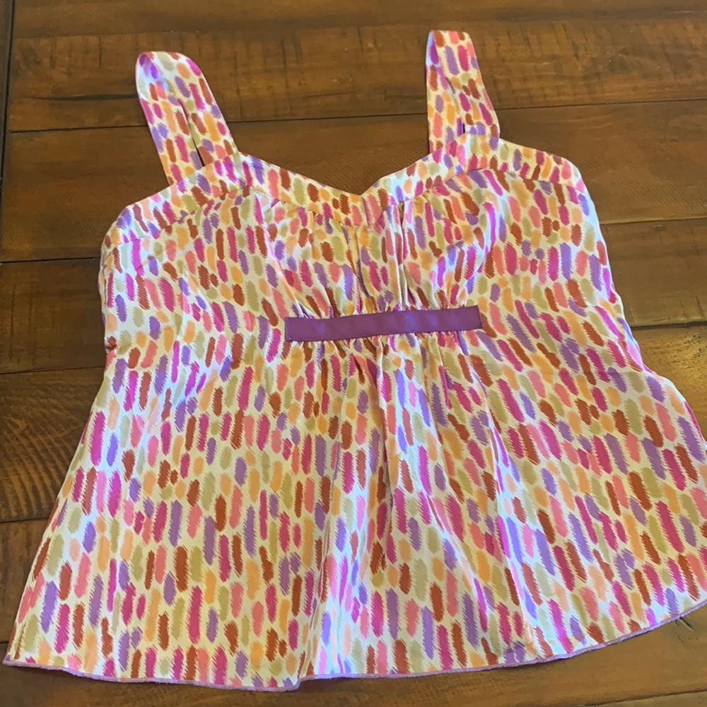 Anna Sui silk sleeveless blouse Sz M